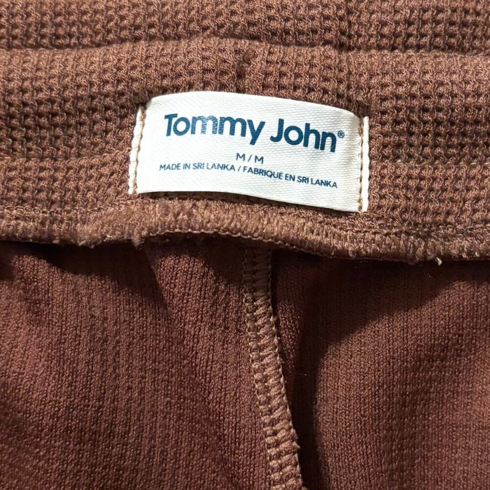 Tommy John Women’s Medium Pants Jogger Waffle Knit Pull On Drawstring Lounge - Picture 5 of 11